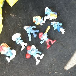 Vintage Smurf Characters 