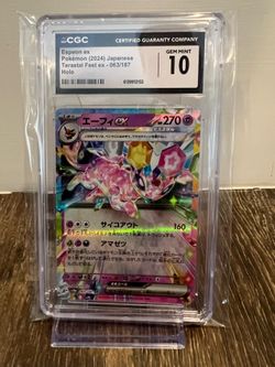 Pokemon espeon japanese cgc 10