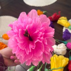 Mexican Fiesta Paper Flowers 