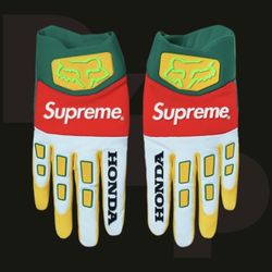Supreme Honda Fox Racing Gloves (Medium)