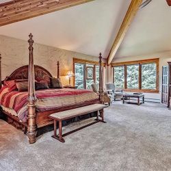King Solid Wood Bed Frame.  Century furniture 
