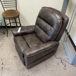 Leather Power Lift Recliner