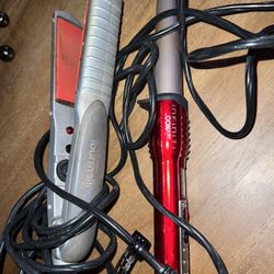 Hair Straightener And Curling Iron