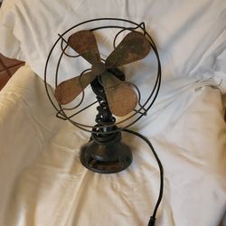 Antique Metal Fan