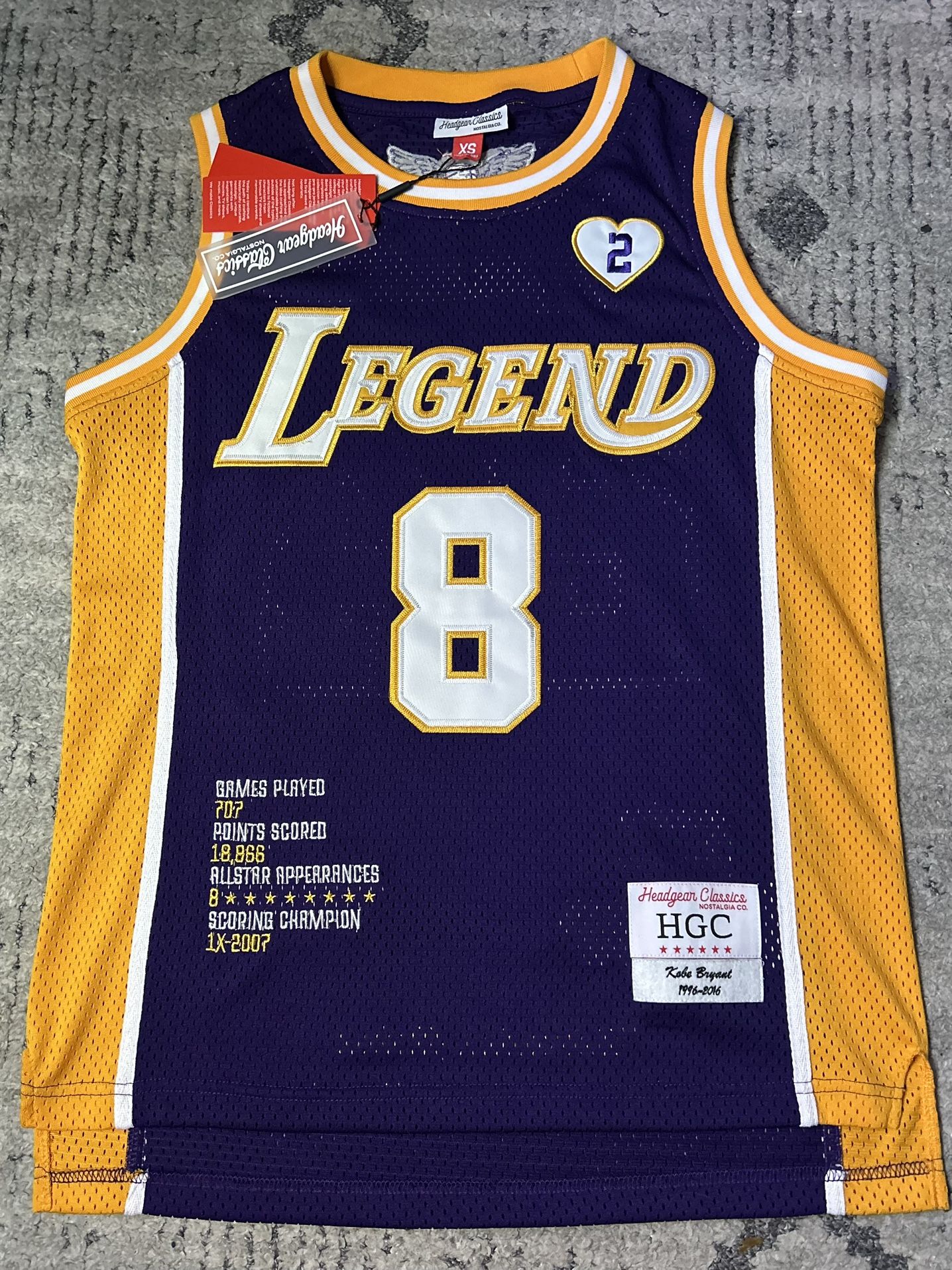 Kobe Bryant, Classics The Mamba Legend jersey Los Angeles Lakers