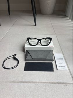 Blackview BV100 Smart Glasses – Brand New, Complete Set with App Support