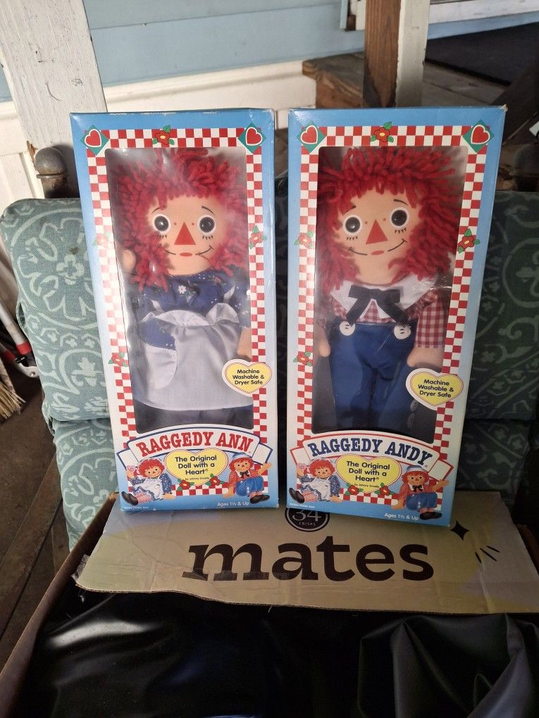 Raggedy Ann and Andy Dolls