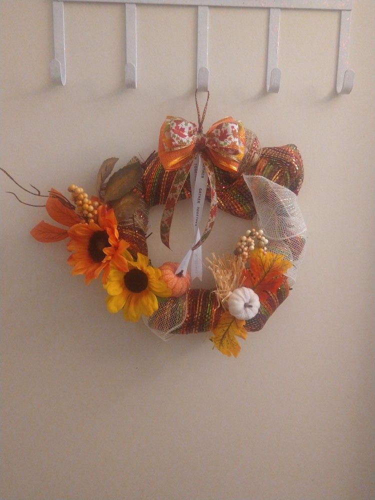 Fall Wreath (Handmade)