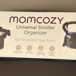 Momcozy Universal Stroller Organizer with Insulated Cup Holder