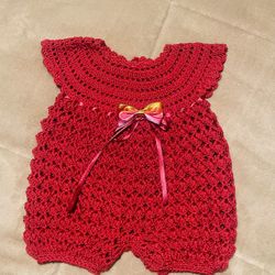 Baby Cloth Ropita De Bebe Dress Crochet 
