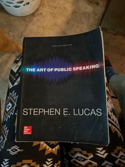 The art of public speaking by Stephen e Lucas