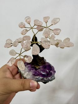 Rose Quartz Tree 