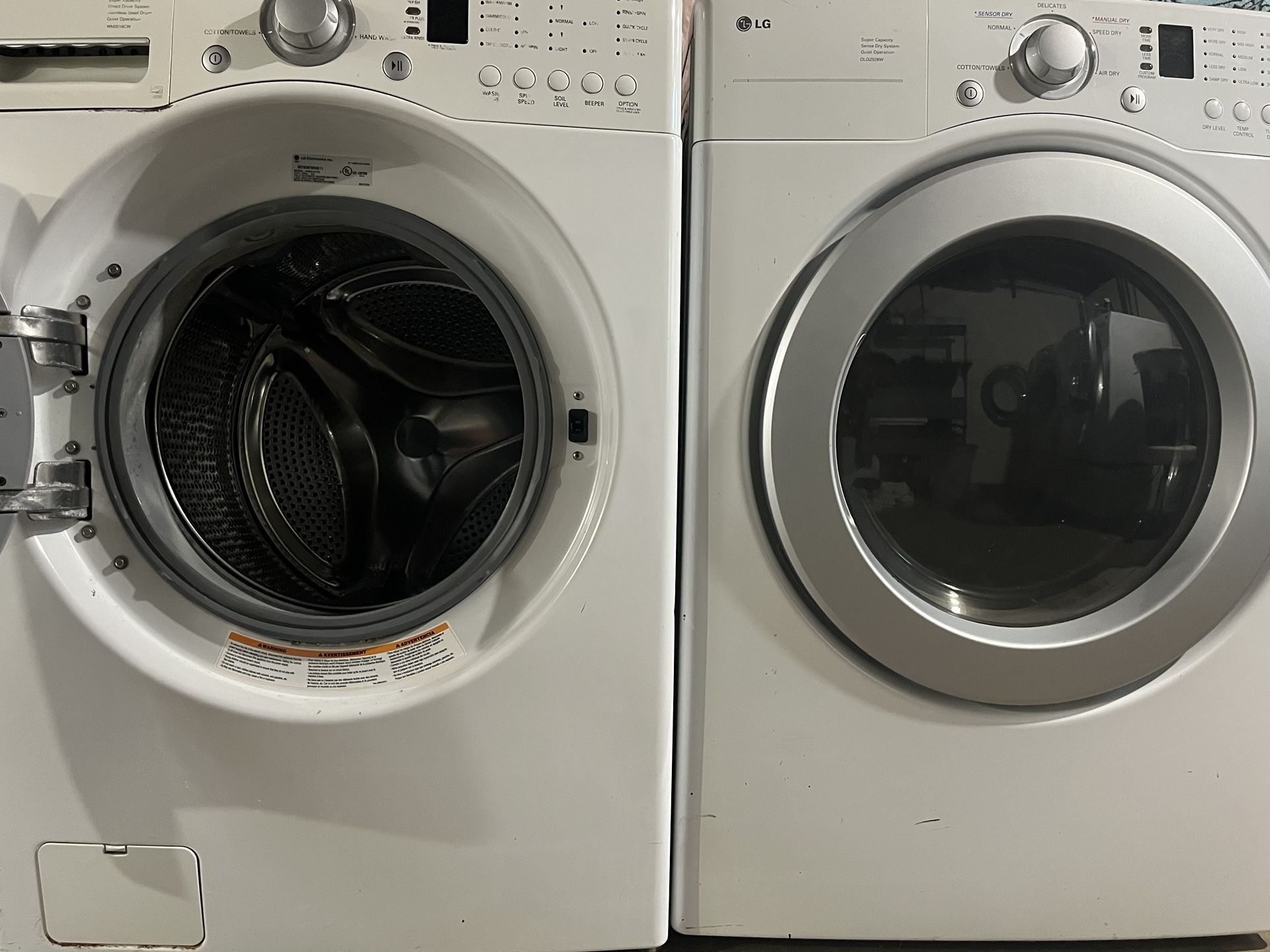 LG Washer And Dryer