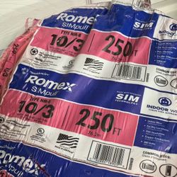romex 10/3 250ft 260$