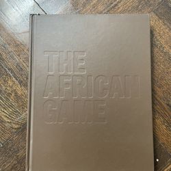 The African Game by Knox Robinson - Photography Book by Puma