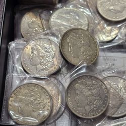 Morgan Silver Dollars!
