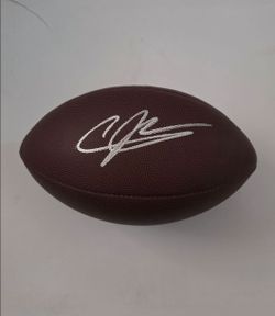 Andre Johnson autograph football