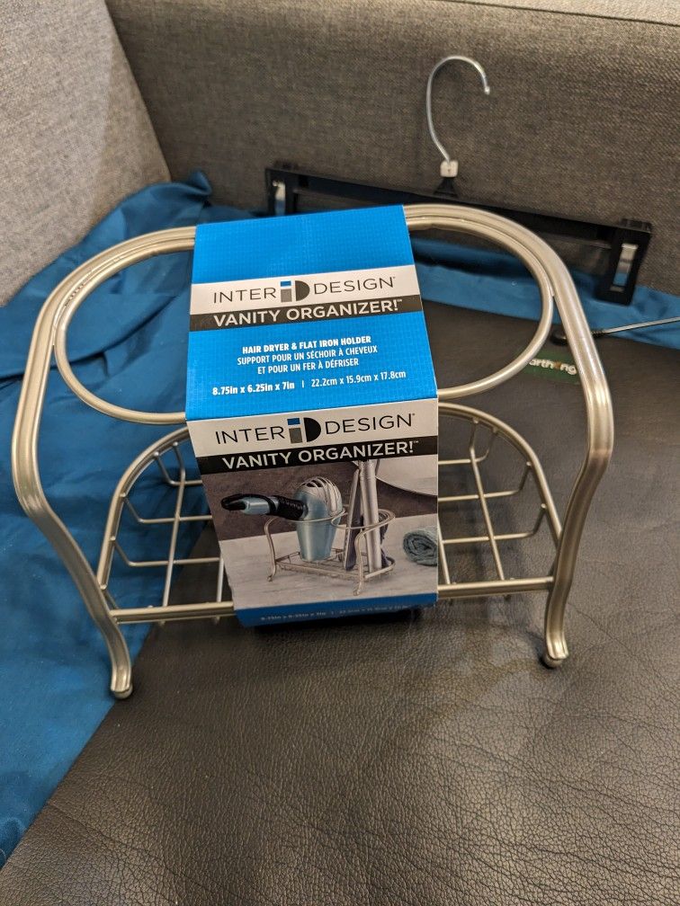New Vanity Organizer For Hair Dryer And Iron Holder