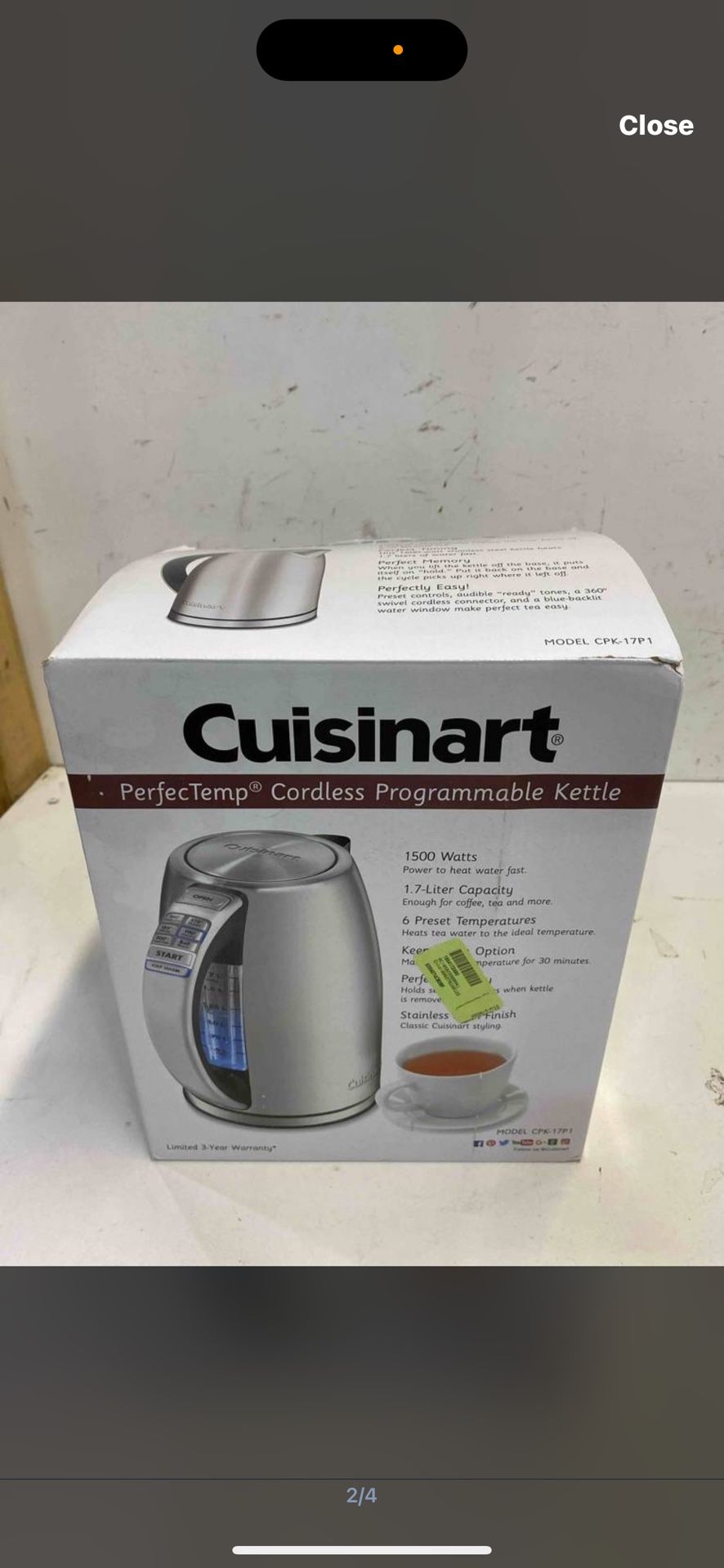 Cuisinart Kettle