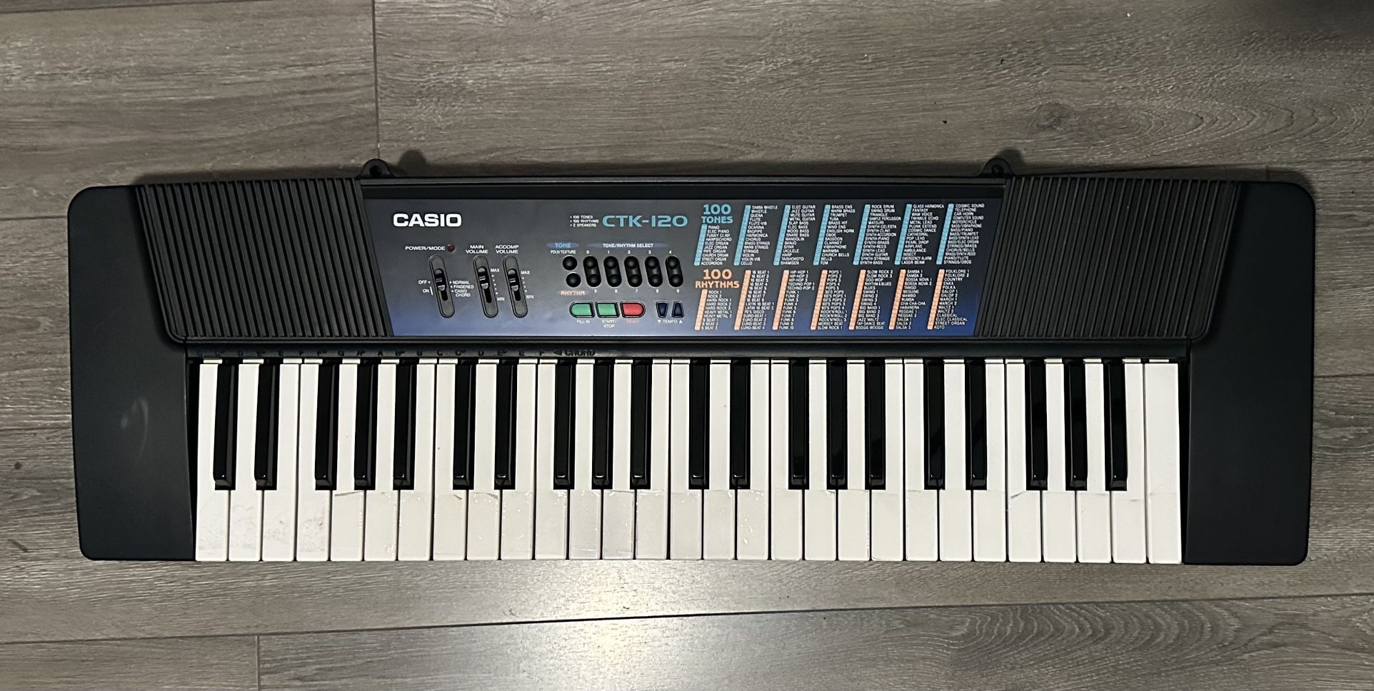 Used —Casio CTK-120 Keyboard .$ 25.00
