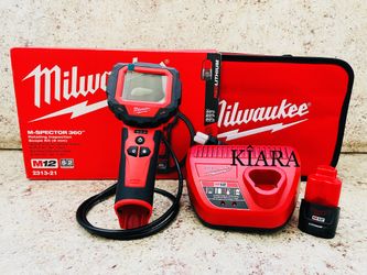 MILWAUKEE M-Spector 360 Kit Battery And Charger