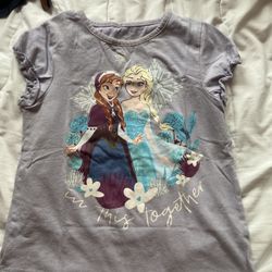 Girls Frozen Shirts Size 5