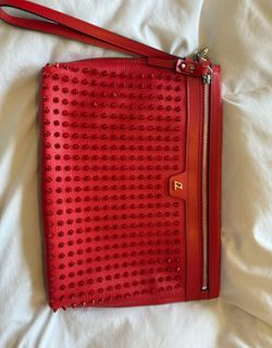 Christian Louboutin Spiked Clutch / Portfolio
