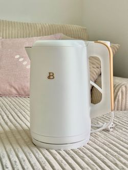 New white kettle - Beautiful 1.7L One-Touch Electric Kettle