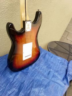 Jimi Hendrix collab Fender stratocaster guitar