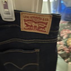 Levi Blue Jeans Shorts 