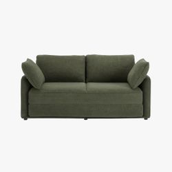 Brand New Sol Place Olive Green Queen Sunset Sofa Bed 