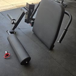 Titan T-3 or X-3 Rack Mounted Leg Curl and Extension 