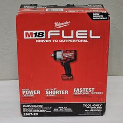 Milwaukee M18 FUEL 18V Brushless 1/2 in. Impact Wrench with Friction Ring Tool-Only  Brand New 