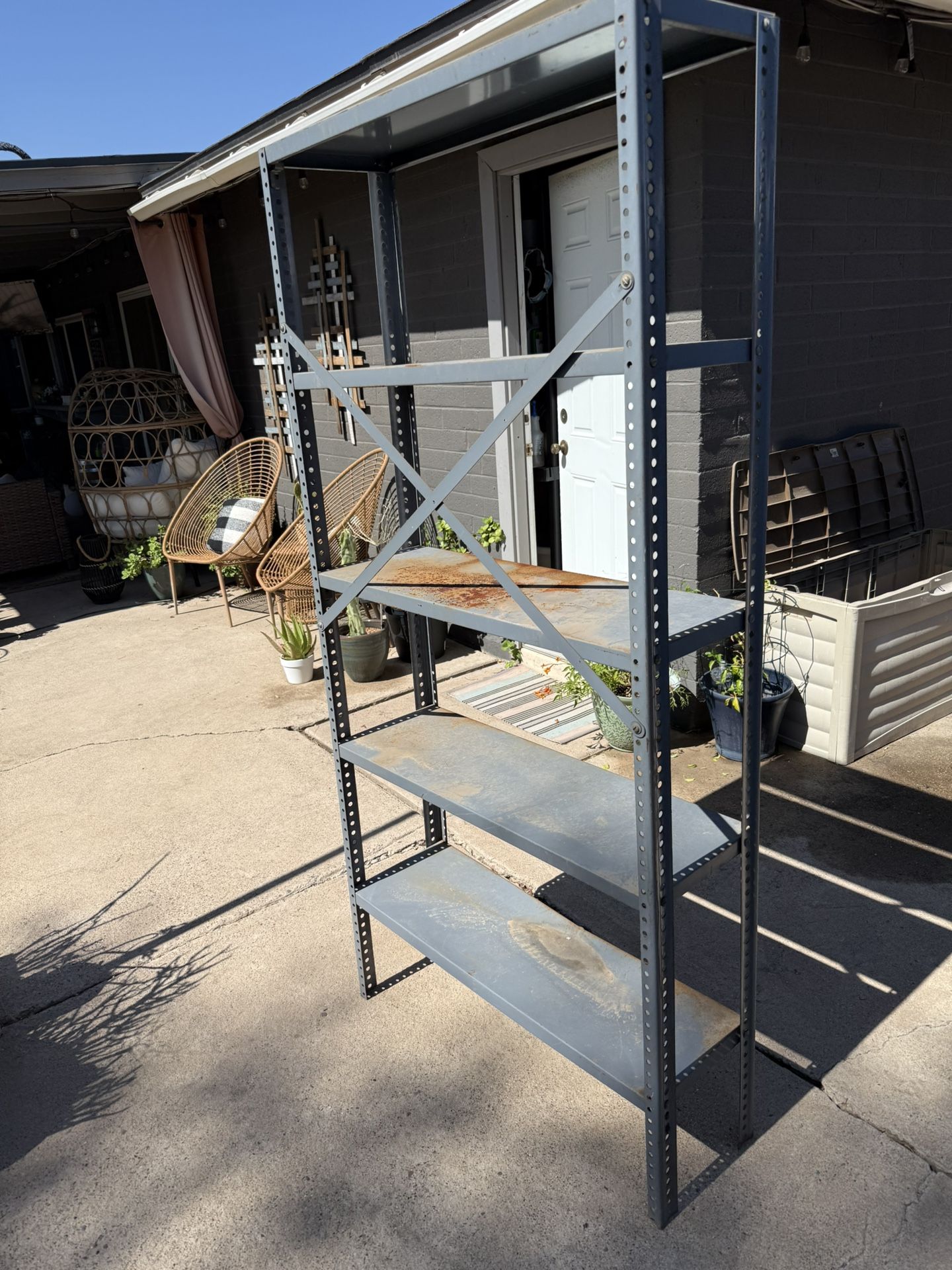 Metal Shelving Unit FREE