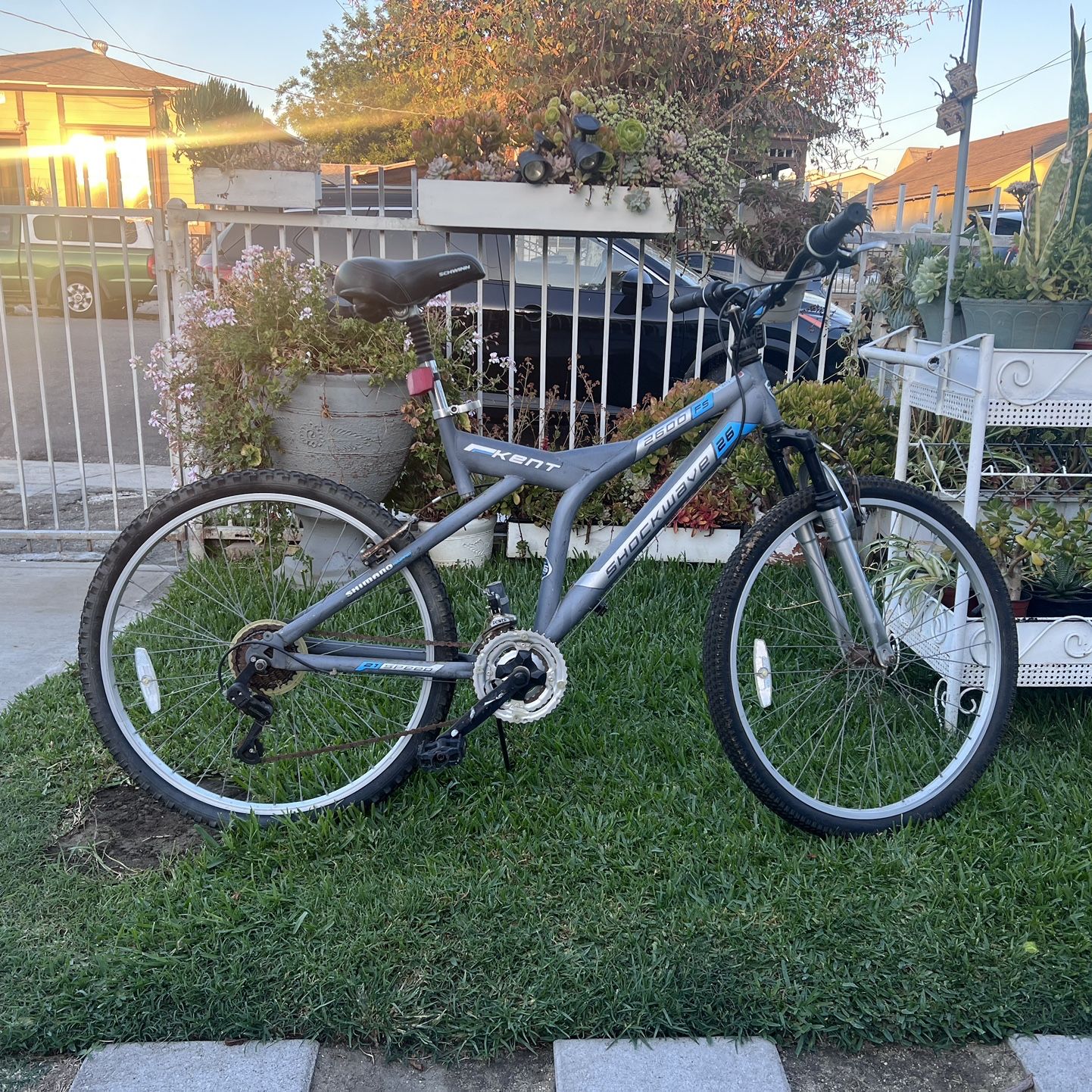 Kent Shockwave 2600 FS Mountain Bike 21 Speed Shimano for Sale in Los Angeles CA OfferUp