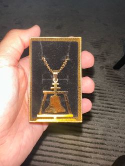 Riverside Bell Pendat + Chain