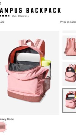 Pink backpack