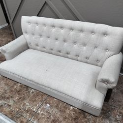 Rosevera Celino Loveseat - Sofa for Living Room, Couch in a Box, Love Seat Furniture, Linen, Beige
