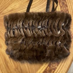 Mink Crocodile Purse Nancy Gonzalez