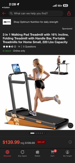 Walking pad/Treadmill