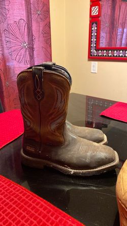 Ariat Steel Toe Western Work Boots size 9 EE