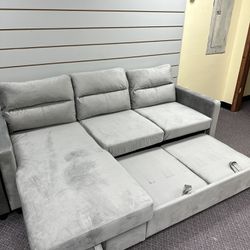 Brand New Sleeper Sectional- Flexible Payment Options Available 