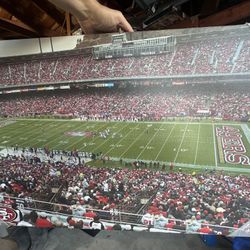 49ers Candlestick Canvas display