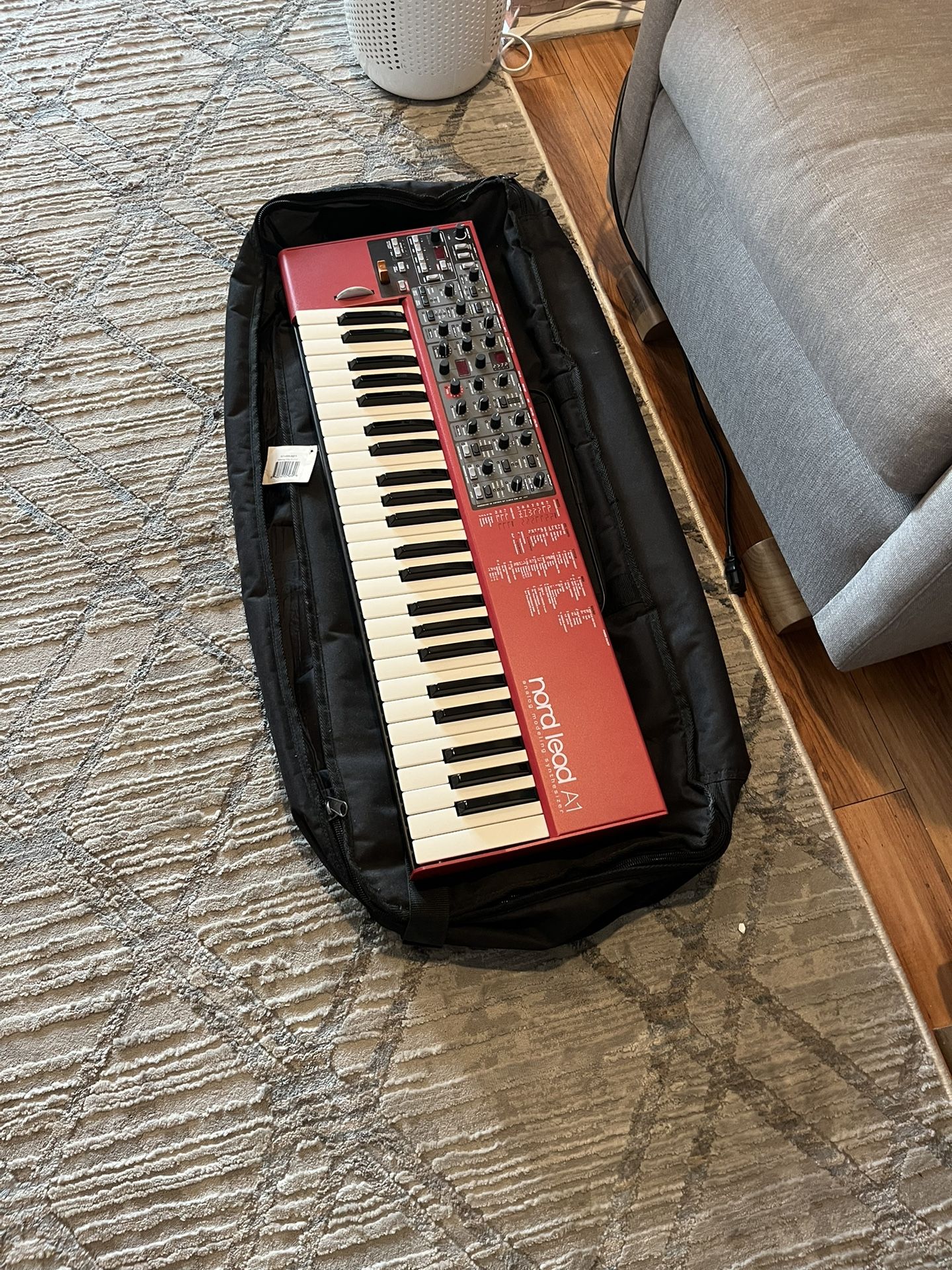 Nord Lead A1 Analog Modeling Synthesizer + Carrying Case Bag NEW