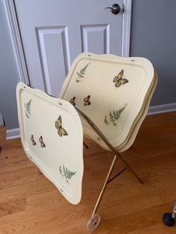 Vintage TV Tray Set