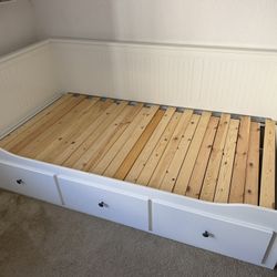 IKEA Daybed With Trundle And One Mattress 