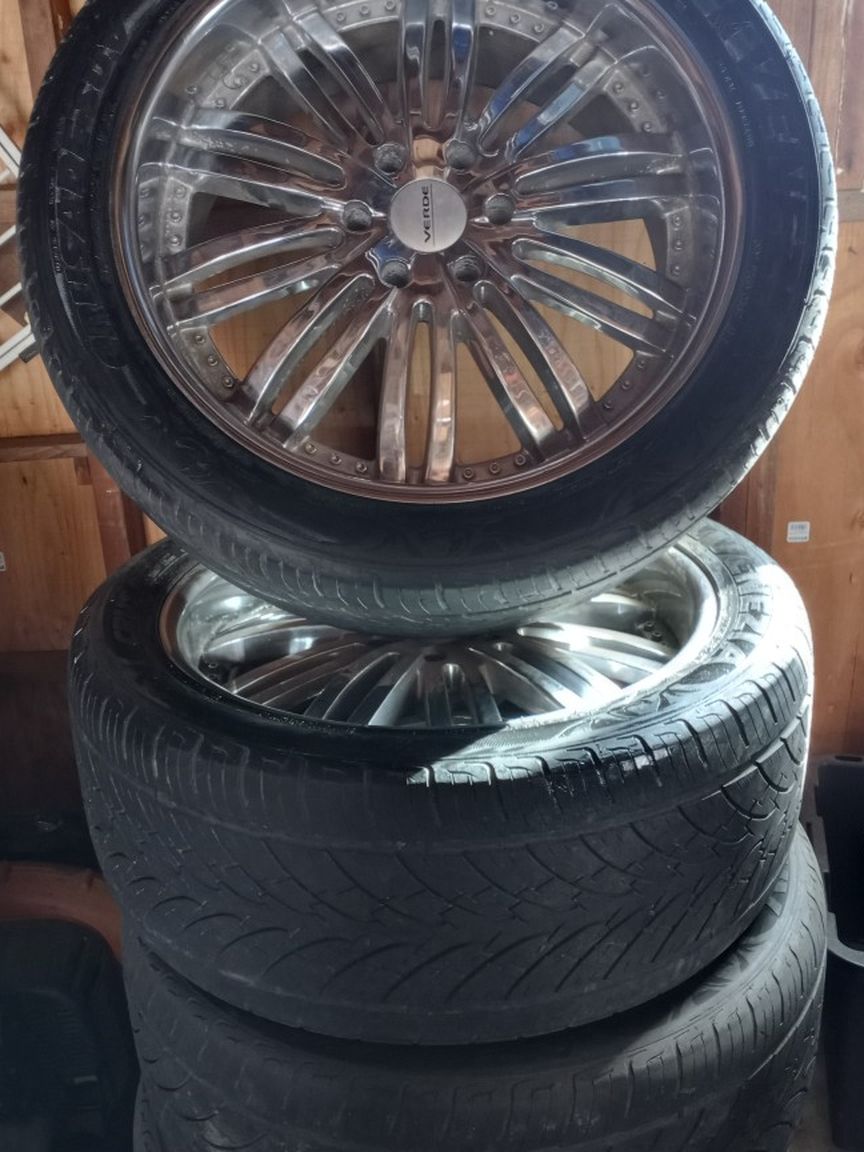 22"rines marca Verde