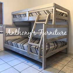 Twin Full Bunk Bed And Mattress 