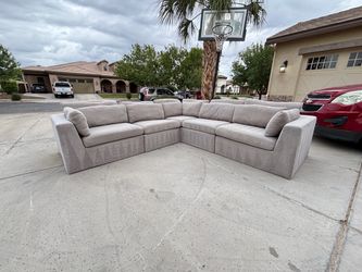 Gray Sectional Couch - Free Delivery