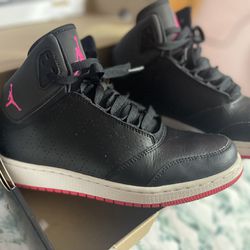 Black Jordan’s With Pink Accents 